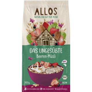 Müsli - Das ungesüßte Beeren-Müsli