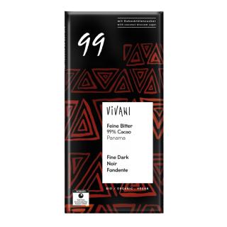 Schokolade - Feine Bitter mit 99% Cacao